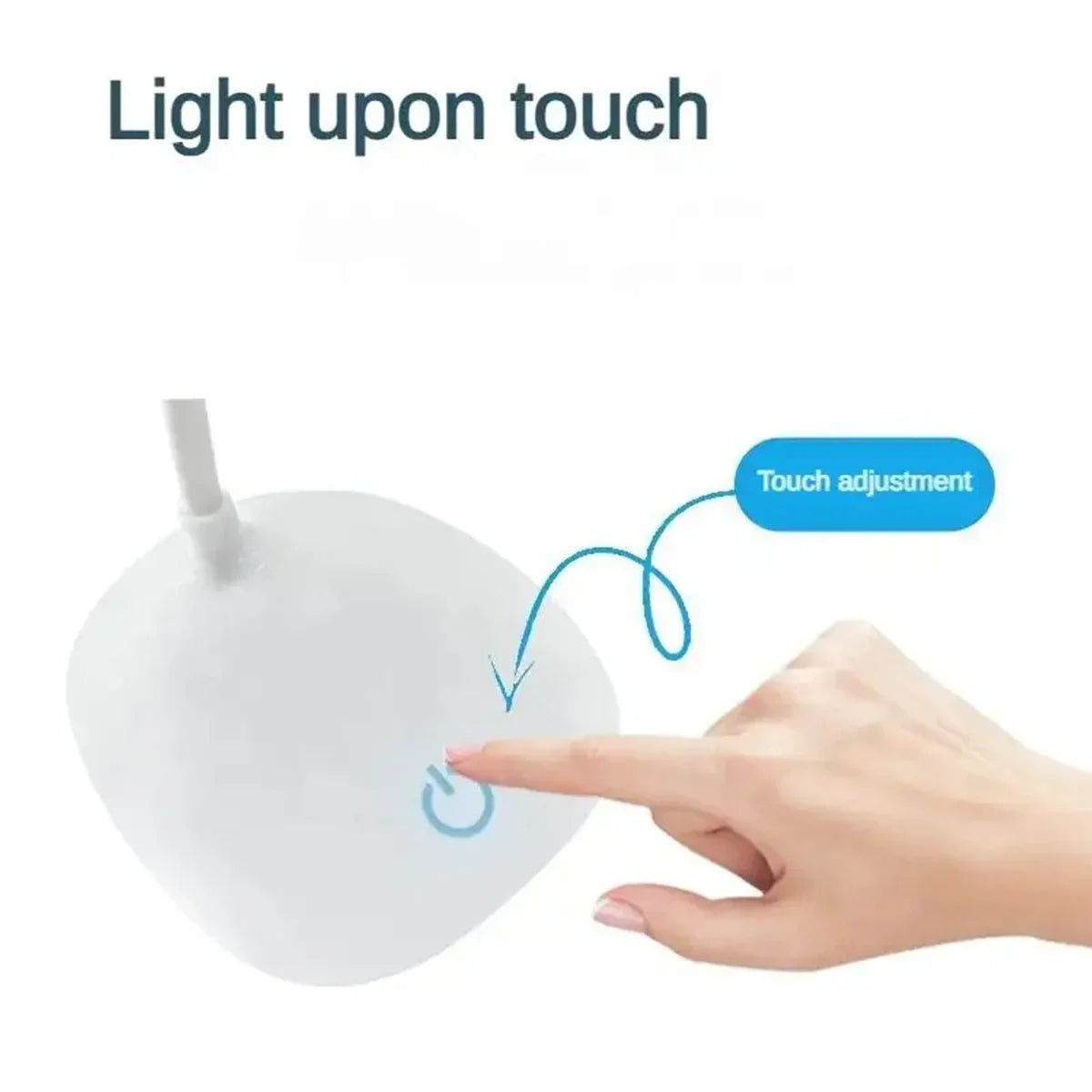 LED Desk Lamp – Portable Eye Protection Light for Office and Study