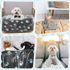 Soft Fluffy Pet Blanket – Double-sided Warm Mat for Dogs and Cats