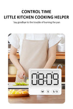 Digital Magnetic Countdown Timer – Large LCD Display for Kitchen and Study
