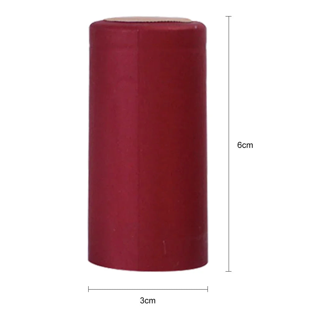 PVC Heat Shrink Capsules – Wine Bottle Sealing Covers for Household Kitchen