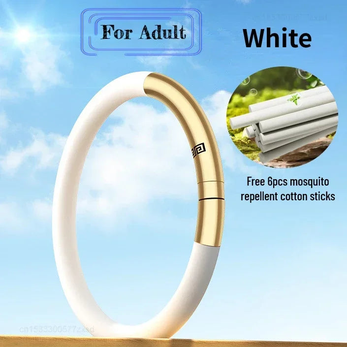 Essential Oil Mosquito Repellent Bracelet – Waterproof Wristband for Outdoor Travel