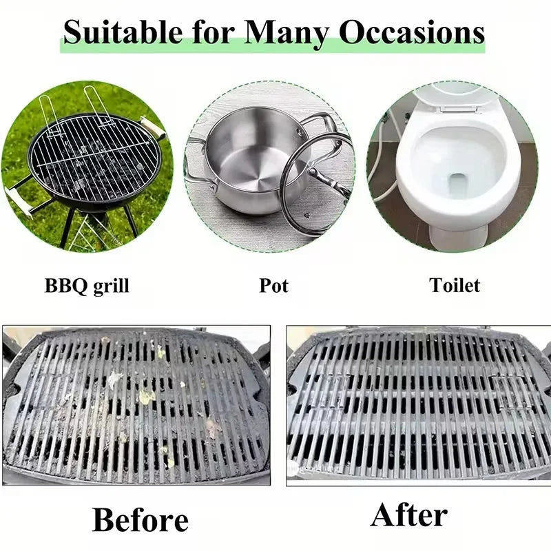 Pumice Grill Cleaning Brick – Heavy Duty Scouring Stone for Outdoor BBQs