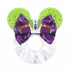 Velvet Sequin Mouse Ear Scrunchies – Elastic Hair Accessories for Kids Party