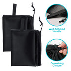 Large Mesh Laundry Bag – 60x90cm Drawstring Organizer for Washing Clothes