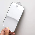 Acrylic Suction Shower Mirror – Portable Shaving and Makeup Tool for Bathroom