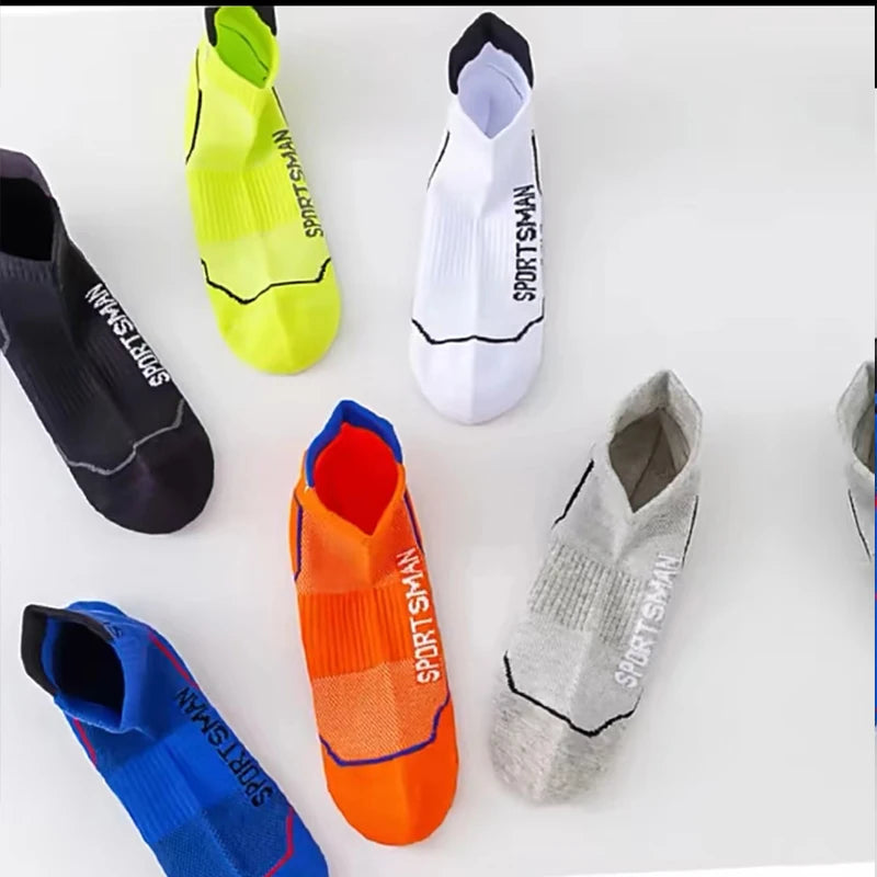 Breathable Cotton Ankle Socks – Lightweight Athletic Footwear for Summer Sports