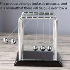 Newton's Cradle Steel Balance Balls – Physics Science Toy for Stress Relief
