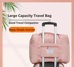 Foldable Travel Duffel Bag – Large Waterproof Carry-on for Airline Trips