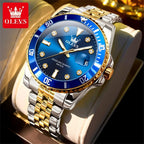 Stainless Steel Quartz Watch – Luminous Calendar Wristwatch for Business Men