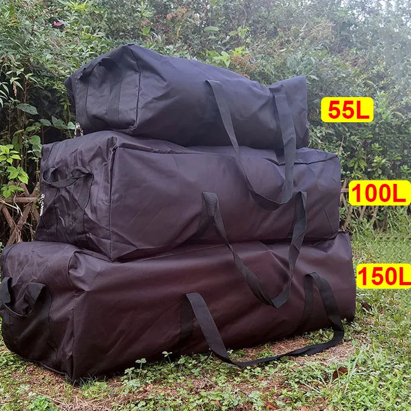 Large Travel Duffle Backpack – Outdoor Storage Bag for Hiking and Camping