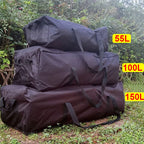 Large Travel Duffle Backpack – Outdoor Storage Bag for Hiking and Camping