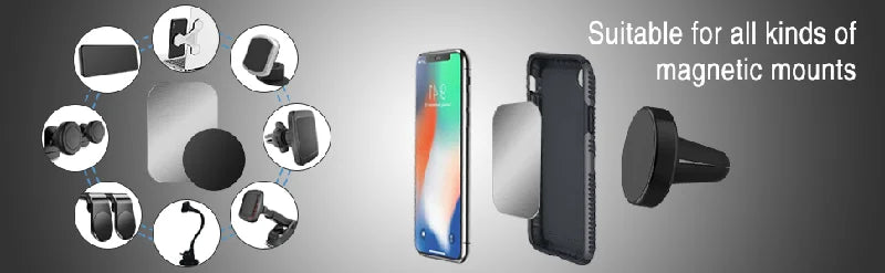 Thin Metal Adhesive Plate – Magnetic Disk for Car Phone and Tablet Mounts