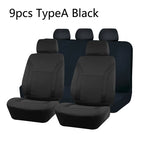 Universal Polyester Car Seat Cover Set – Bicolor Protector for Auto Interior