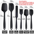 Silicone Spatula Set – Heat Resistant Non-Stick Tools for Baking and Cooking