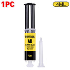 Epoxy Resin AB Glue – Waterproof Fast Setting Adhesive for Wood Metal Repair
