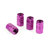 Aluminum Alloy Tire Valve Caps – Dustproof Rim Stem Covers for Automobiles