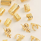 Hollow Out Hair Rings – Metal Jewelry Charms for Braids and Locs