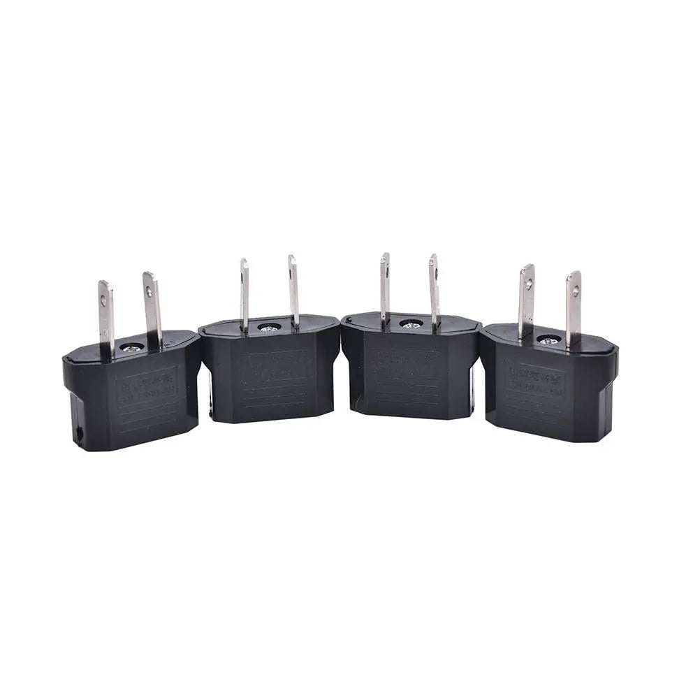 European to US Plug Adapter – Compact Travel Power Converter for International