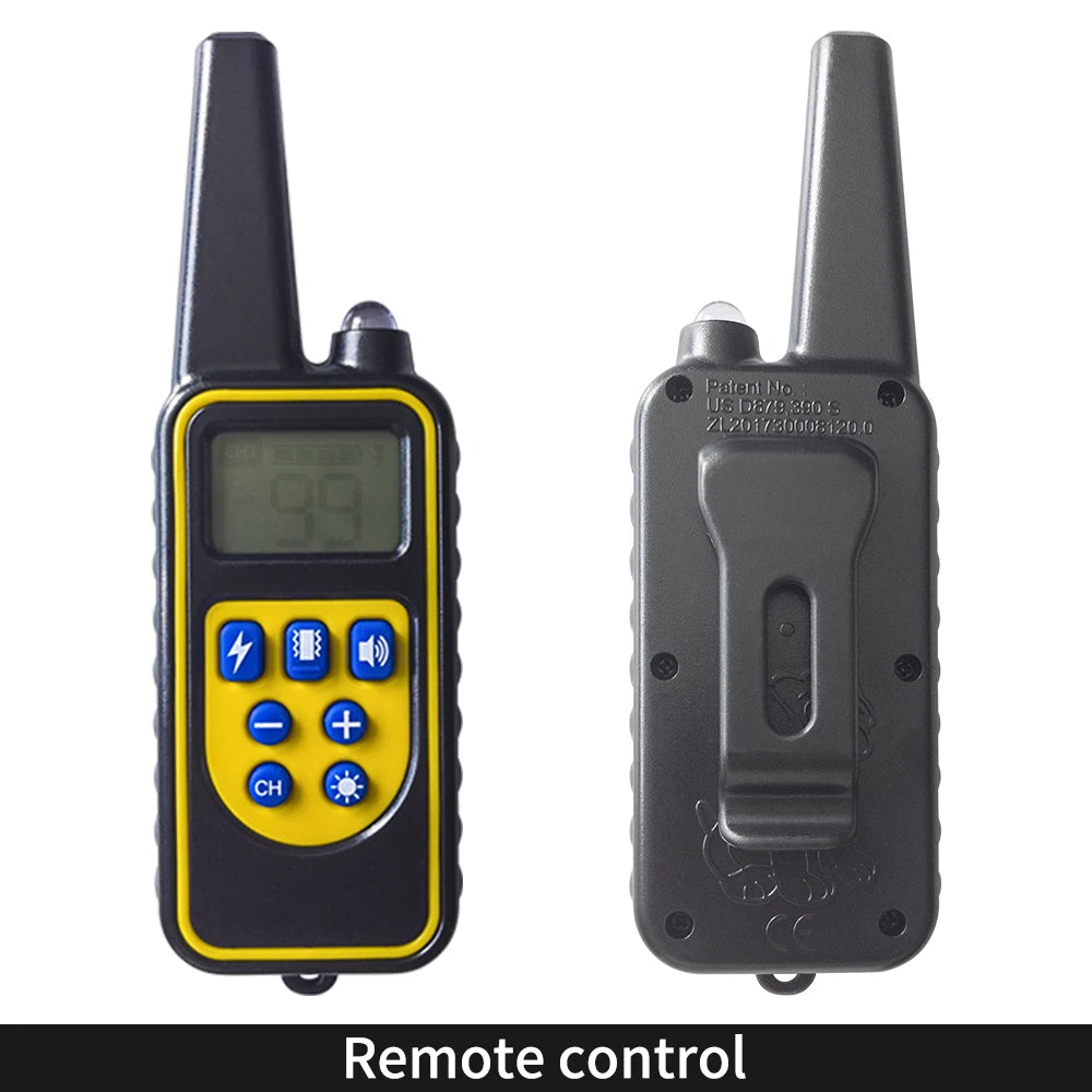 Waterproof Dog Training Collar – Remote E-Collar for Behavior Correction