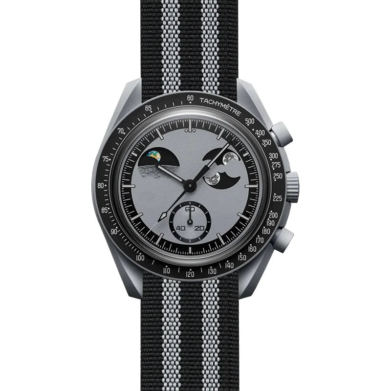 20mm Nylon Watch Strap – Durable Sport Bracelet for Swatch x Omega MoonSwatch