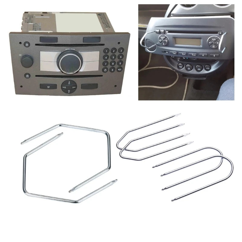 Car Radio Removal Tool Kit – Stereo Extraction Pins for Auto Audio Repair