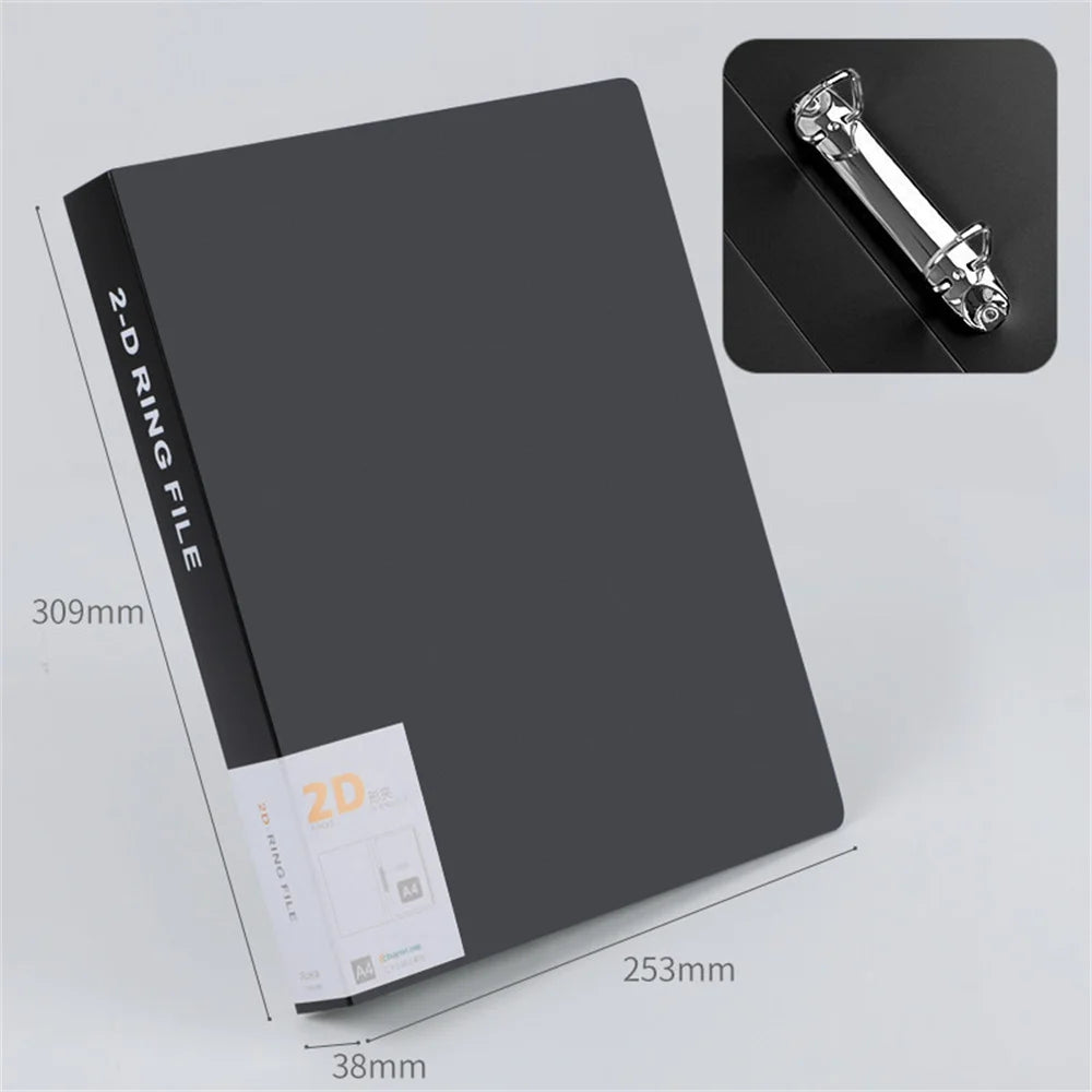 D-Ring Binder – Waterproof Office File Storage for Paper Documents