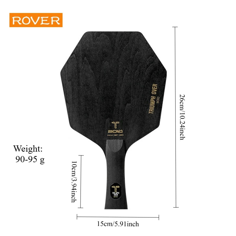 Hexagonal Table Tennis Blade – 5-Layer Professional Wood for Ping Pong