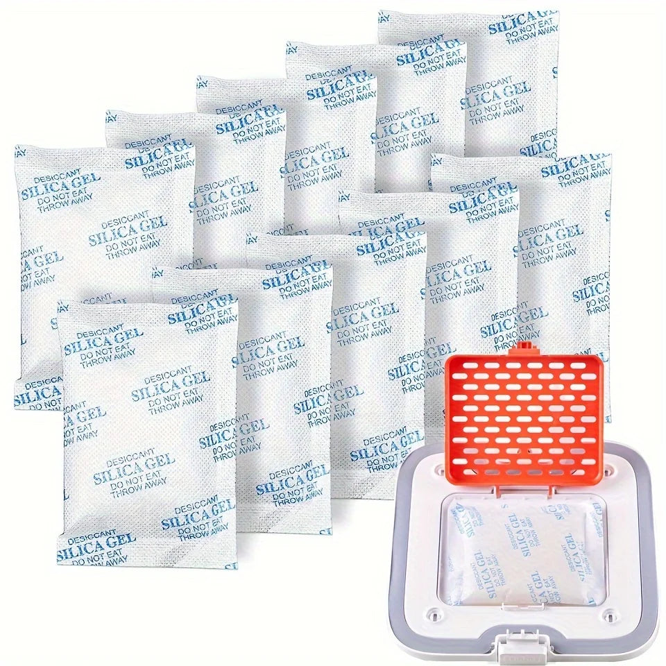Silica Gel Desiccant Pack – 20g Moisture Absorber for Smart Pet Feeders