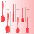 Silicone Spatula Set – Heat-Resistant Non-Stick Tools for Cooking and Baking