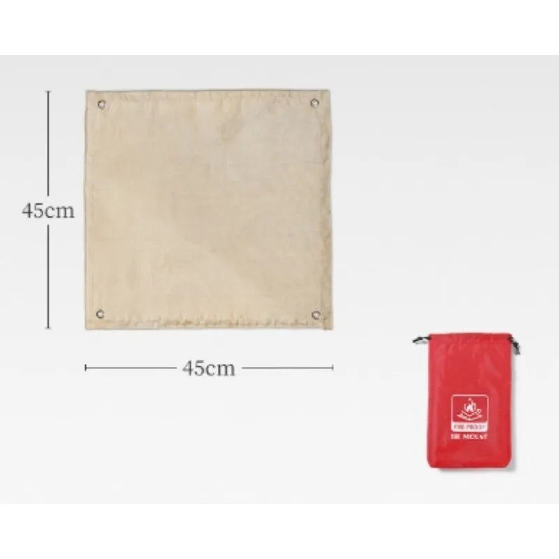 Fire Retardant Grill Mat – Heat Resistant Protection for Outdoor BBQ Camping