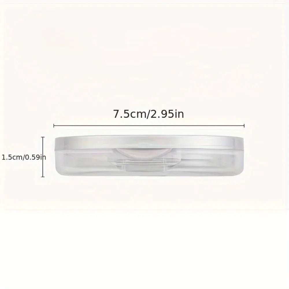Leak Proof Loose Powder Case – Portable Travel Container for Makeup Touch Ups