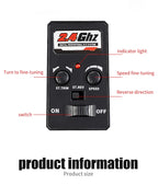 4WD Off-Road RC Monster Truck – 50km/h Remote Control for Adults and Kids