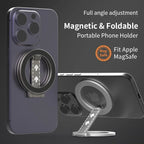 Magnetic Phone Ring Holder – Double-Sided MagSafe Kickstand for Smartphones