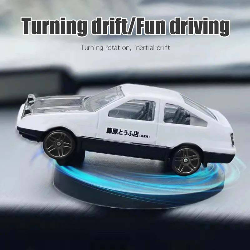 Drifting Car Dashboard Ornament – Swinging Model for Racing Enthusiasts