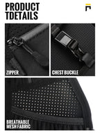 Lightweight Hydration Running Vest – Breathable Backpack for Marathon Hiking