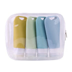 Silicone Travel Dispenser Bottles – Leakproof 90ml Containers for Toiletries
