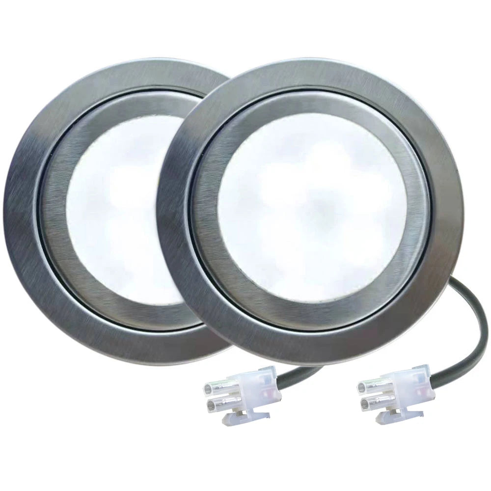 Stainless Steel LED Range Hood Light – DC 12V Lamp for Kitchen Stove Lighting