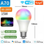 Smart LED Light Bulb – RGB Dimmable WiFi Lamp for Home Automation