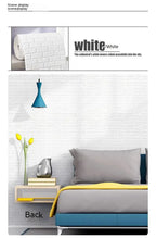 Self-Adhesive 3D Foam Brick Wallpaper – Waterproof Wall Decor for Home Living