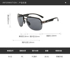 Polarized Metal Pilot Sunglasses – Vintage UV400 Eyewear for Driving