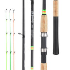 Carbon Fiber Feeder Fishing Rod – 3M Cork Handle Pole for Carp Angling