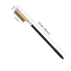 Brass Bristle Pizza Oven Brush – Long Wooden Handle for Kitchen Grill Cleaning