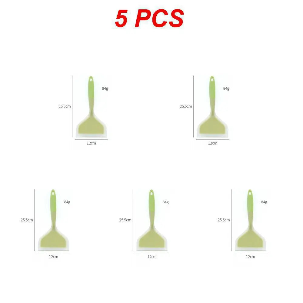 Silicone Non-stick Spatula – Flexible Turner for Omelets and Cooking