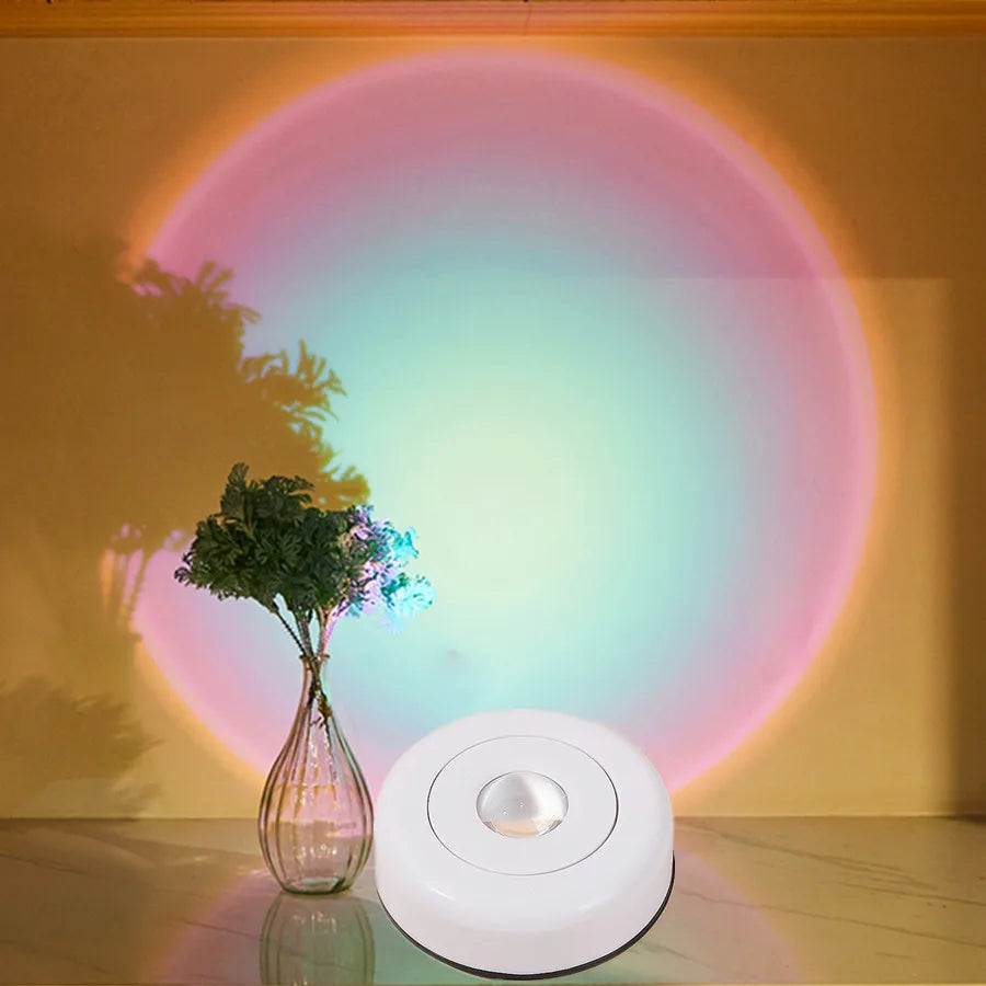 Battery Operated LED Night Light – Touch Activated Lamp for Closet Bedroom