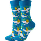 Colorful Cartoon Animal Crew Socks – Fun Harajuku Apparel for Men and Women