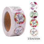 Decorative Thank You Sealing Stickers for Party Gift Labels and Scrapbooking