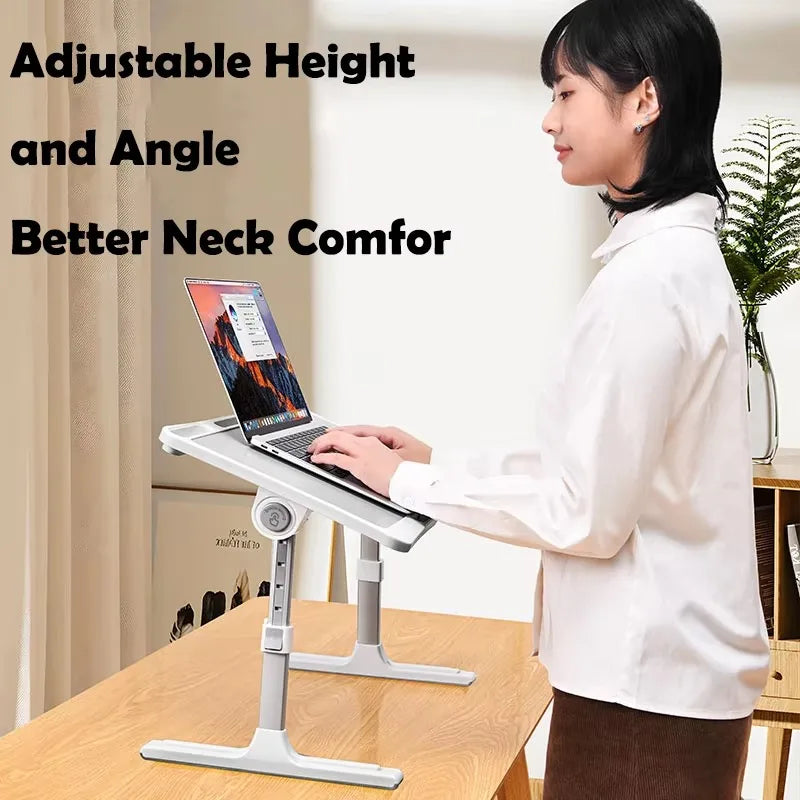 Adjustable Book Stand – Multifunctional Laptop Holder for Reading and Study