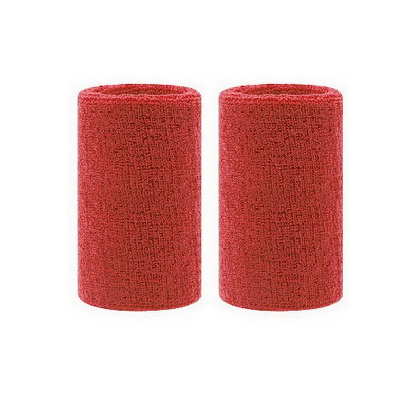 Sports Wristbands – Sweat Absorbing Cotton Wrist Guards for Basketball