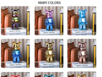 Ceramic Bear Figurine – Aesthetic Luxury Sculpture for Modern Home Decor