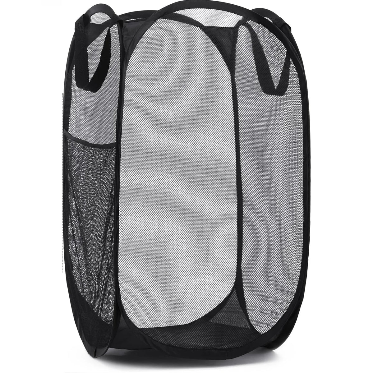Collapsible Mesh Laundry Basket – Large Breathable Hamper for Home Storage